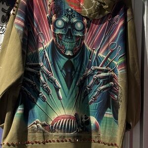 Graphic Print Men Sweater